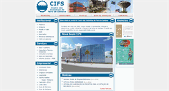 Desktop Screenshot of cifs.com.br